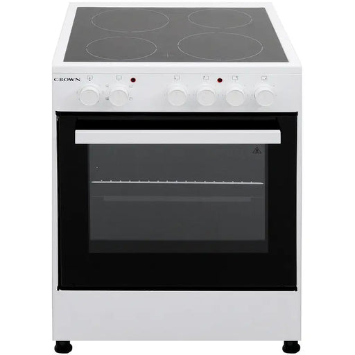 Cooker (current) Crown CEC-6060V W Ceramic White - Готварски печки<<<Домакински електроуреди<<<ZoraSite