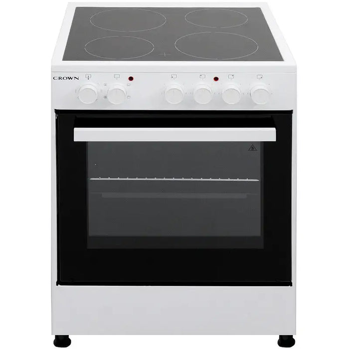 Cooker (current) Crown CEC-6060V W Ceramic White - Готварски печки<<<Домакински електроуреди<<<ZoraSite