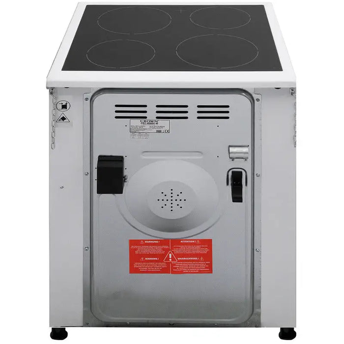 Cooker (current) Crown CEC-6060V W Ceramic White - Готварски печки<<<Домакински електроуреди<<<ZoraSite
