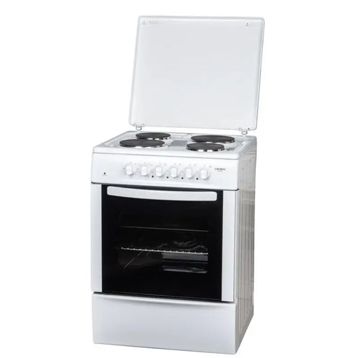 Cooker (current) Crown CR-60E60V 4 current White - Готварски печки<<<Домакински електроуреди<<<ZoraSite