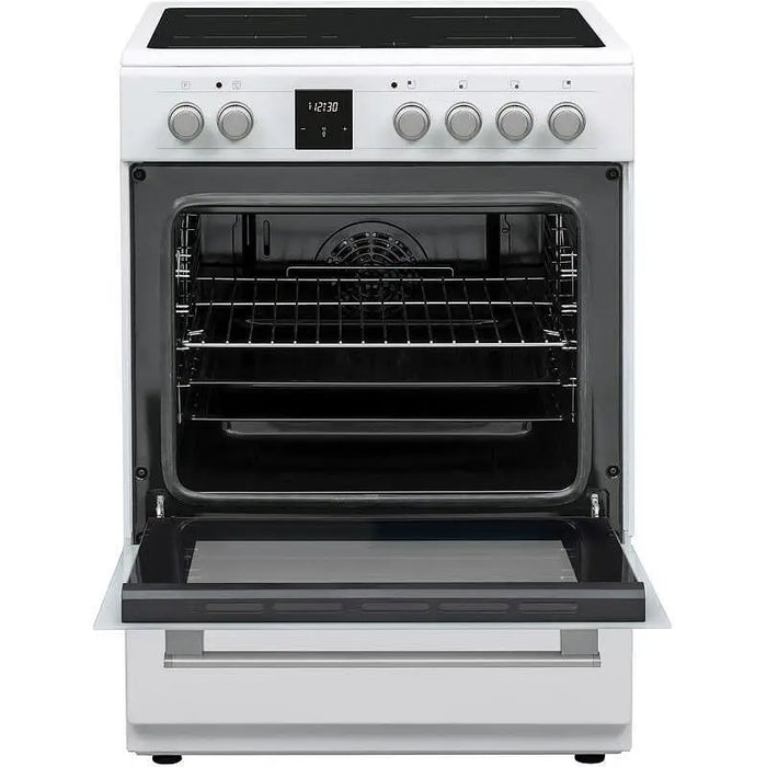 Cooker (current) Sharp KF-76FVDT22WMK-EU Ceramic White - Готварски печки<<<Домакински електроуреди<<<ZoraSite