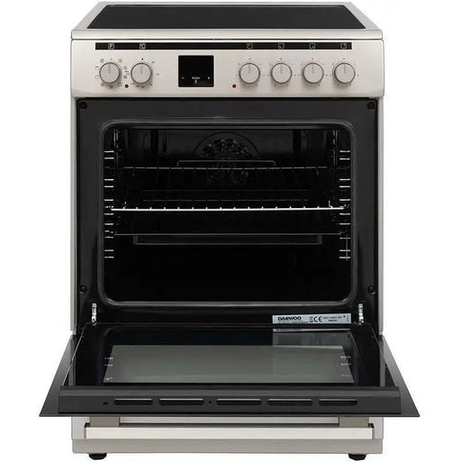 Cooker (electric) Daewoo F66EVDTE19INM-GR Ceramic INOX - Готварски печки<<<Домакински електроуреди<<<ZoraSite