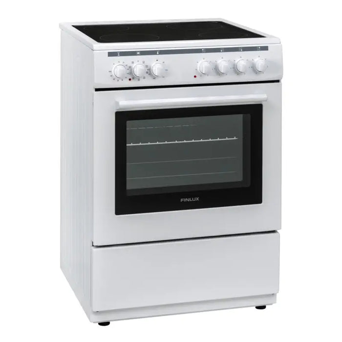 Cooker (electric) Finlux FLCM 6000A Ceramic White - Готварски печки<<<Домакински електроуреди<<<ZoraSite