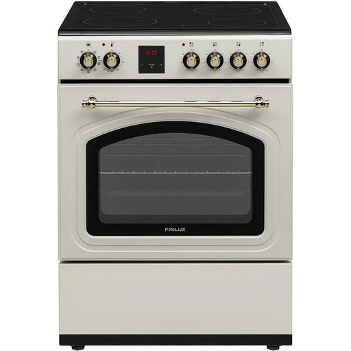 Cooker (electric) Finlux FLCR 600MDT Ceramic Champagne - Готварски печки<<<Домакински електроуреди<<<ZoraSite