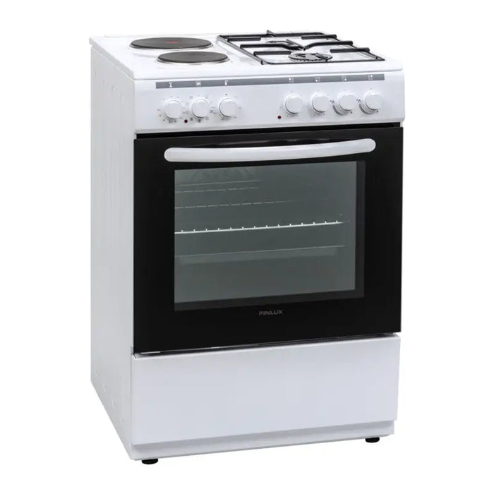 Cooker (electric/gas) Finlux FXC 622M 2 gas 2 current White - Готварски печки<<<Домакински електроуреди<<<ZoraSite