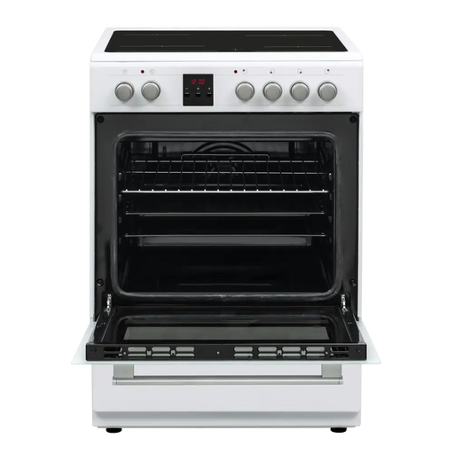 Cooker (electric) Sharp KF-76FVDD22WMK-CH Ceramic White - Готварски печки<<<Домакински електроуреди<<<ZoraSite
