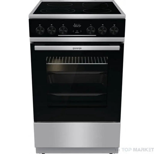 Cooker GORENJE GEC5C61XPA - Стъклокерамични печки<<<Готварски печки<<<Едра бяла техника<<<TechnoMix&&&Готв. печки с