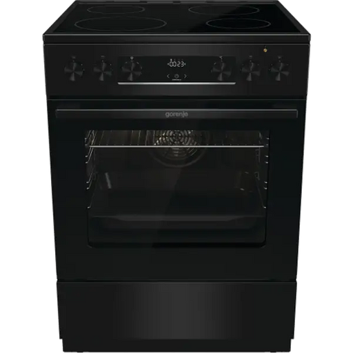 Cooker GORENJE GEC6C40BG 60 cm - Стъклокерамични печки<<<Готварски печки<<<Едра бяла техника<<<TechnoMix&&&Готварски