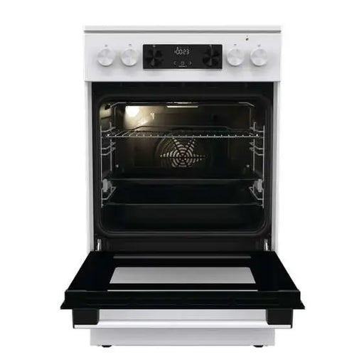 Cooker GORENJE GECS5C70WA - Стъклокерамични печки<<<Готварски печки<<<Едра бяла техника<<<TechnoMix&&&Готв. печки с