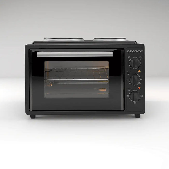 Cooker (mini) Crown CMO-355BF 2 current Black - Мини готварски печки<<<Домакински електроуреди<<<ZoraSite