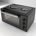 Cooker (mini) Crown CMO-455BF 2 current Black - Мини готварски печки<<<Домакински електроуреди<<<ZoraSite