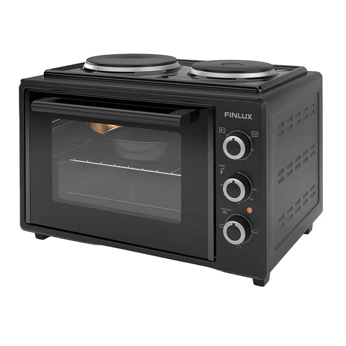 Cooker (mini) Finlux FMC-3524F 2 current Black - Мини готварски печки<<<Домакински електроуреди<<<ZoraSite