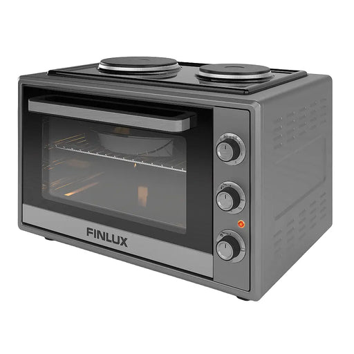 Cooker (mini) Finlux FMC-6024BF 2 current Black - Мини готварски печки<<<Домакински електроуреди<<<ZoraSite