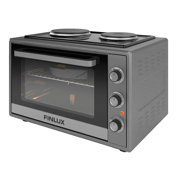 Cooker (mini) Finlux FMC-6024BF 2 current Black - Мини готварски печки<<<Домакински електроуреди<<<ZoraSite