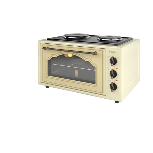 Cooker (mini) Finlux FMC-9601DP 2 current Champagne - Мини готварски печки<<<Домакински електроуреди<<<ZoraSite