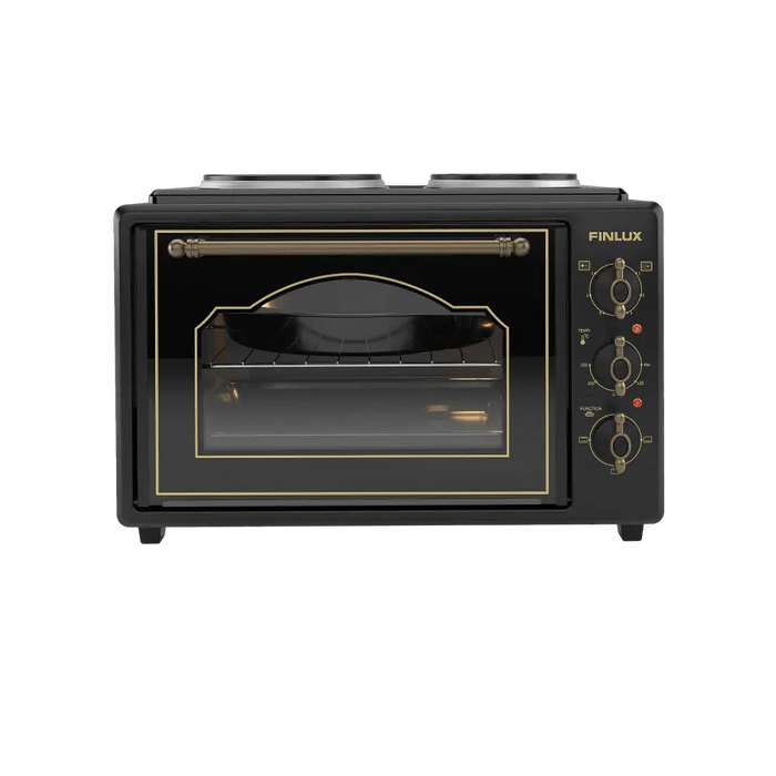 Cooker (mini) Finlux FMC-9705GB 2 current Black - Мини готварски печки<<<Домакински електроуреди<<<ZoraSite