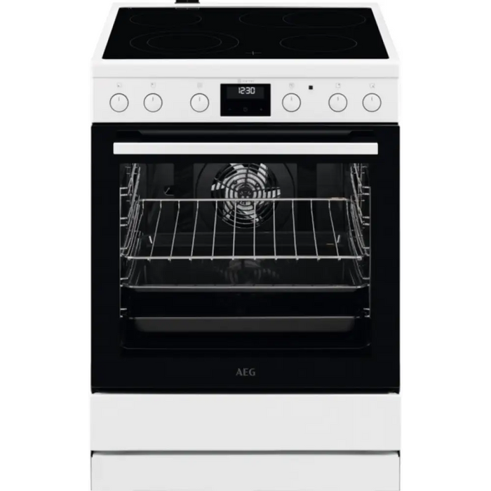 Cooker with ceramic hob AEG CCB6440ABW - Готв. печки с керам. плот<<<Готварски печки<<<Домакински