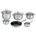 COOKWARE SET 10 PIECES TEFAL DUETTO+ G732SA55 - Съдове за готвене<<<Домашни потреби<<<Кухня<<<Praktiker