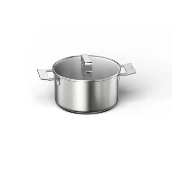 Cookware set 6 pieces BOSCH HEZ9SE060 - Аксесоари<<<BOSCH плотове<<<BOSCH<<<PolyComp&&&Домакински съдове<<<Уреди за