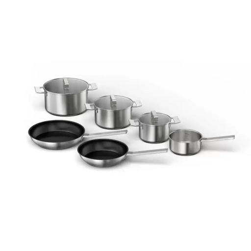 Cookware set 6 pieces BOSCH HEZ9SE060 - Аксесоари<<<BOSCH плотове<<<BOSCH<<<PolyComp&&&Домакински съдове<<<Уреди за