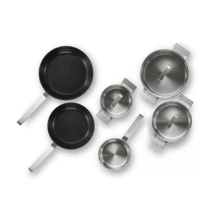 Cookware set 6 pieces BOSCH HEZ9SE060 - Аксесоари<<<BOSCH плотове<<<BOSCH<<<PolyComp&&&Домакински съдове<<<Уреди за