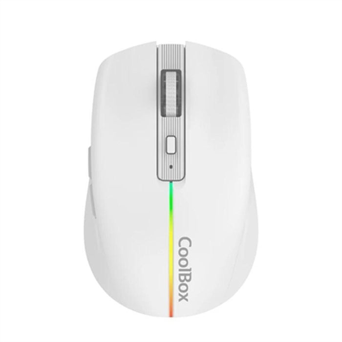 Wireless Mouse CoolBox W01 White 1600 dpi