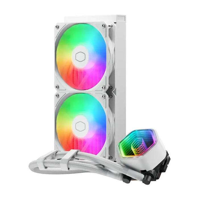 Cooler Master MasterLiquid 240 Core II ARGB water cooler (white) - Water cooling<<<Computer cooling<<<Gaming<<<InnproXML