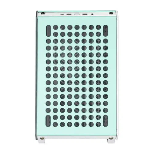 Cooler Master Qube 500 Flatpack Macaron computer case (green) - With fan<<<PC Cases<<<Gaming<<<InnproXML