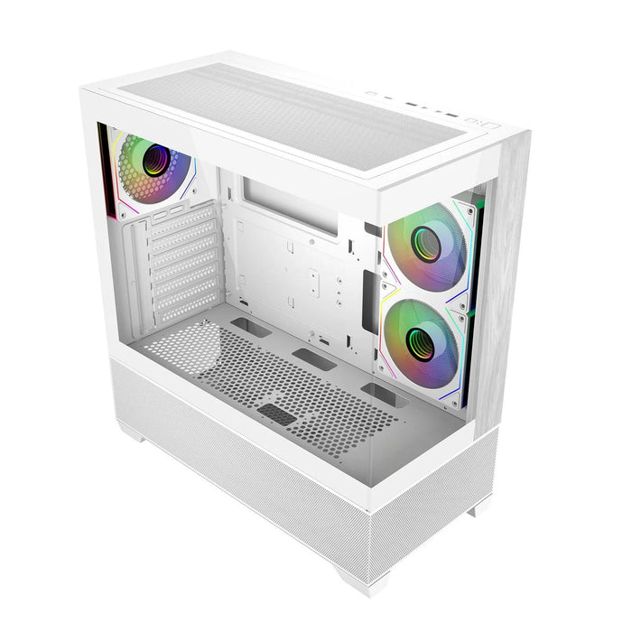 CoolerMaster Elite 690 Wood Case - White