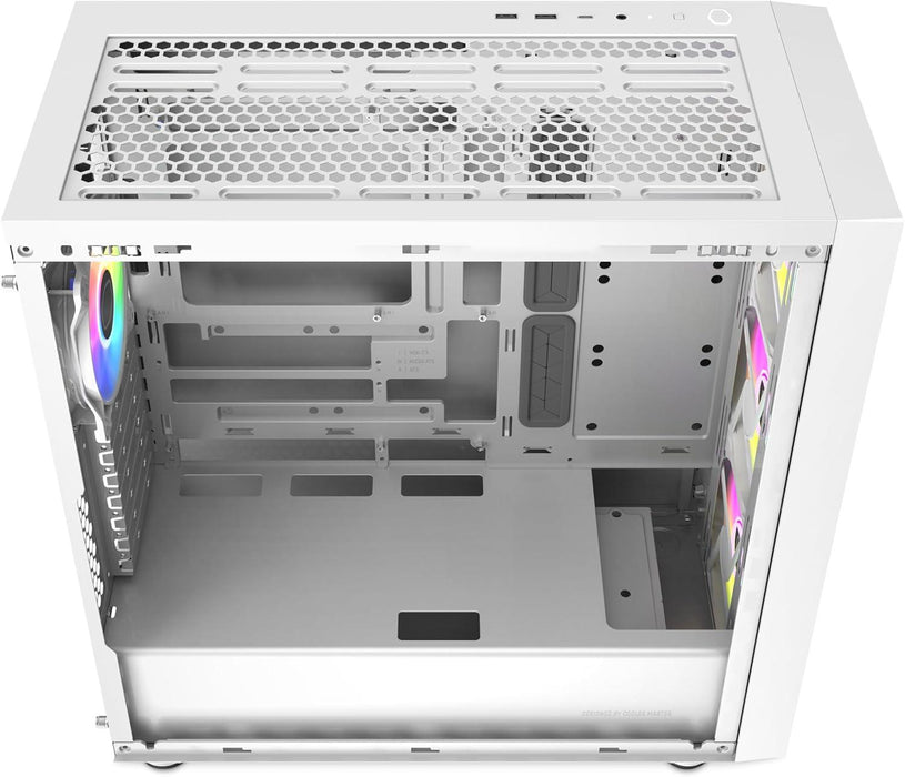 Box CoolerMaster MasterBox 600 - White ARGB