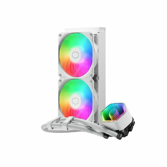 Cooler Master MasterLiquid 240 Core II ARGB water cooler (white)