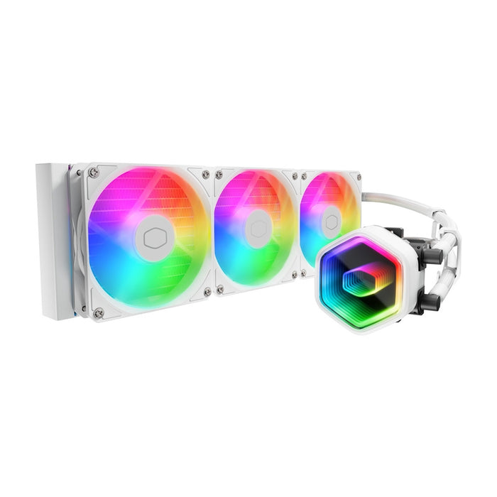 Cooler Master MasterLiquid 360 Core II ARGB water cooler (white)