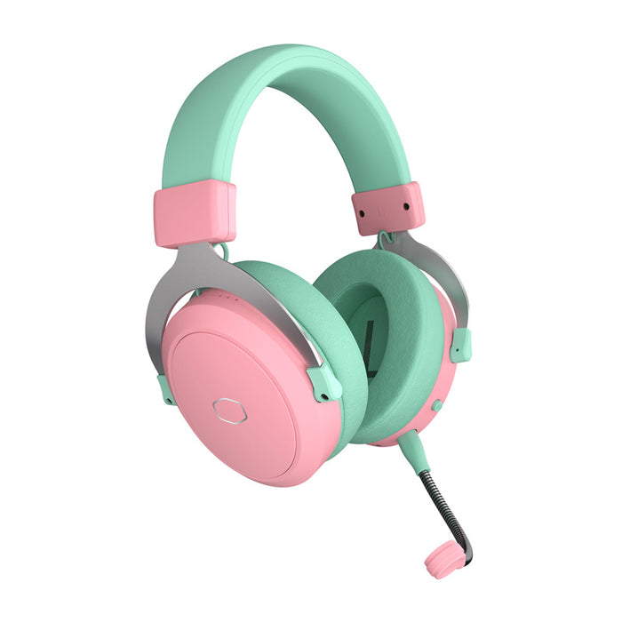 Cooler Master CH351-MC gaming headphones (green-pink)