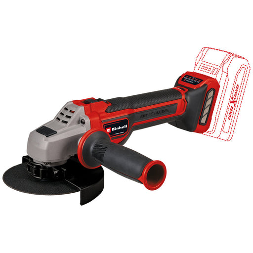 CORDLESS ANGLE GRINDER EINHELL TP-AG 18/125 CE Q 18 V WITHOUT BATTERY AND CHARGER 125 mm - Ъглошлайфи<<<Шлайф