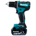 CORDLESS BRUSHLESS DRILL MAKITA DDF485RFJ 18 V 50.00 nm NUMBER OF BATTERIES 2 3.00 Ah CASE - Акумулаторни бормашини и