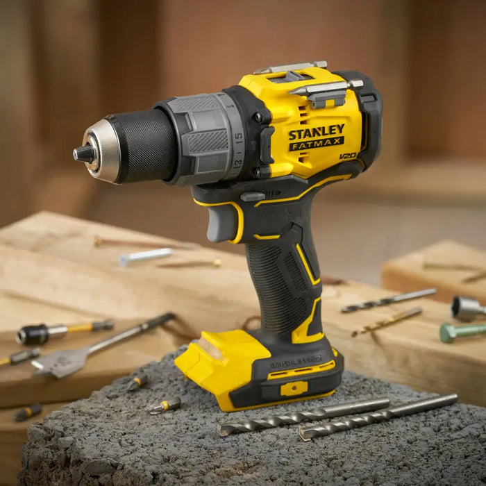 CORDLESS BRUSHLESS IMPACT DRILL STANLEY SFMCD726D2K-QW 18 V 80.00 nm NUMBER OF BATTERIES 2 2.00 Ah CASE - Акумулаторни
