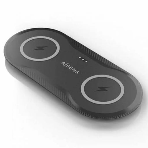 Cordless Charger Aisens ASCH-15W2WC060-BK Black - USB зарядни и кабели<<<Електроника Телефони и таблети<<<Компютри|