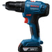 CORDLESS IMPACT DRILL BOSCH PROFESSIONAL GSB 183 Li 18 V 56.00 nm NUMBER OF BATTERIES 1 2.00 Ah SUITCASE - Акумулаторни