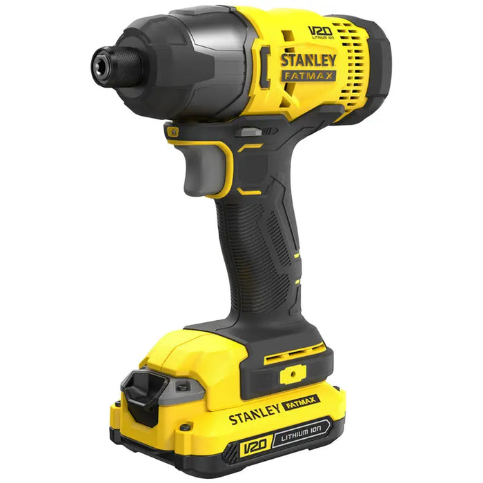 CORDLESS IMPACT DRIVER STANLEY SFMCF800C2K-QW 18 V 165.00 nm NUMBER OF BATTERIES 2 1.50 Ah SUITCASE - Акумулаторни