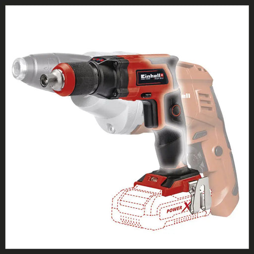 CORDLESS SCREWDRIVER EINHELL TE-DY 18 Li-Solo PXC 18 V WITHOUT BATTERY AND CHARGER SUITCASE - Акумулаторни бормашини и