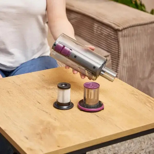 Cordless upright hoover MOD-70 Black purple - Vacuum cleanersAGD-ODK<<<Home Appliance - ProductsAGD<<<ActionPL