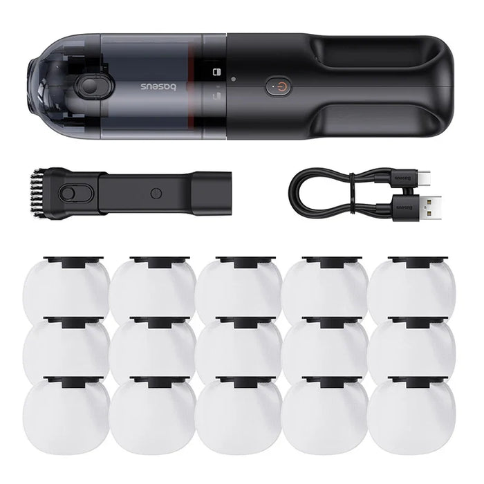Cordless Vacuum Cleaner Baseus AP01 5000Pa (black) - Car vacuum cleaners<<<Washing and cleaning<<<Car