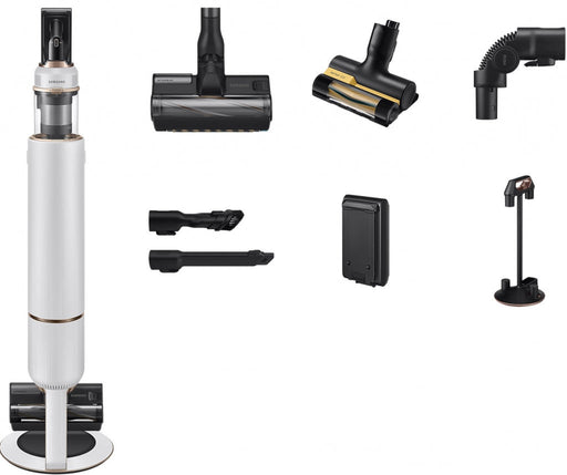 Cordless Vacuum Cleaner SAMSUNG Bespoke Jet Plus VS20B95823W/GE 210W All in One Clean Station White - Прахосмукачки