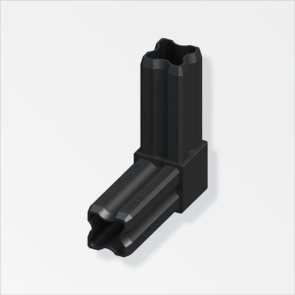 CORNER CONNECTOR PVC 23.50 MM ALFER ALUMINUM - Профили<<<Профили и планки<<<Инструменти и железария<<<Praktiker