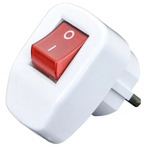 CORNER PLUG WITH KEY WHITE IP20 VITO - Щепсели и куплунги<<<Електроматериали<<<Praktiker&&&Щепсели и