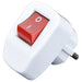 CORNER PLUG WITH KEY WHITE IP20 VITO - Щепсели и куплунги<<<Електроматериали<<<Praktiker&&&Щепсели и