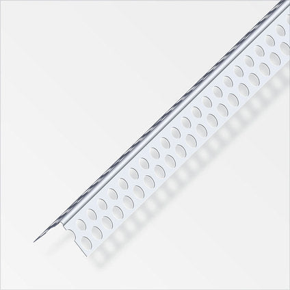 CORNER PROFILE ALUMINUM PERFORATED 25X25 MM 2.5 M ALFER ALUMINUM - Профили<<<Профили и планки<<<Инструменти и