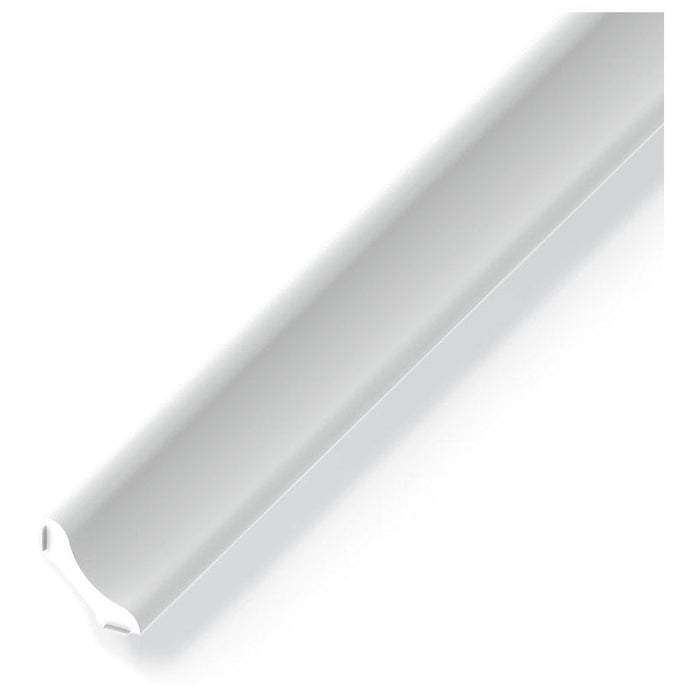 CORNER PROFILE PVC SELF-ADHESIVE 20X20 MM 1 M ALFER ALUMINUM - Профили<<<Профили и планки<<<Инструменти и