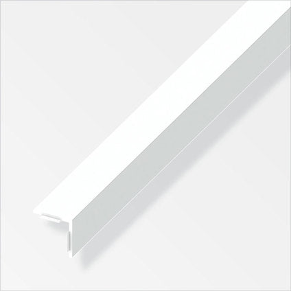 CORNER PROFILE PVC SELF-ADHESIVE 20X20 MM 2.5 M ALFER ALUMINUM - Профили<<<Профили и планки<<<Инструменти и