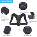 Corpofix - Medical Posture Corrector Men Women Upper Back Brace Shoulder Lumbar Support - Posture correctors